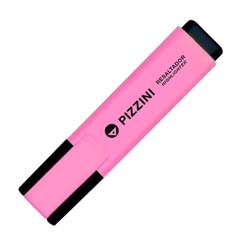 136105 RESALTADOR PASTEL ROSA PUNTA BISELADA PIZZINI - Imagen 1
