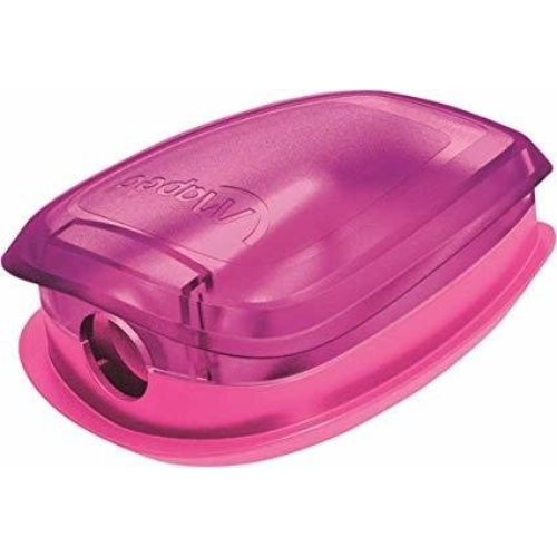 136620 SACAPUNTA PLASTICO STICK ART 1 ORIFICIO BOLSA MAPED - Imagen 1