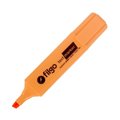 RESALTADOR PASTEL NARANJA TEXT MARKER X UNIDAD FILGO