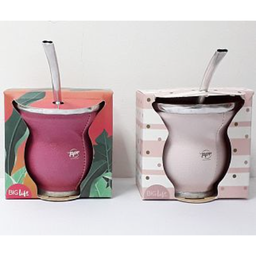 137234 MATE CON BOMBILLA TROPICAL - Imagen 1