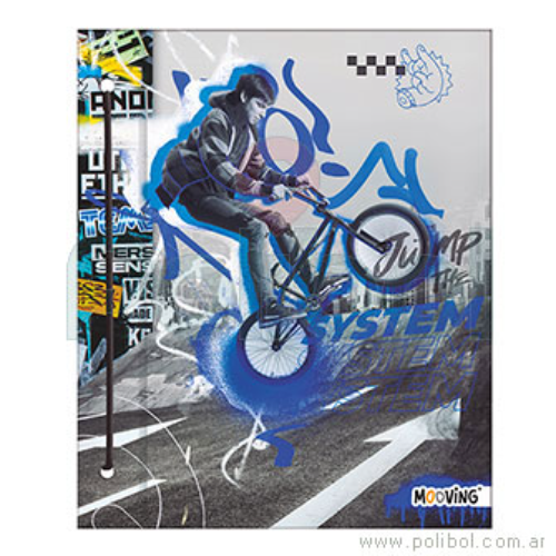 140165 CARPETA N°3 CON CORDON URBAN STYLE MOOVING - Imagen 1