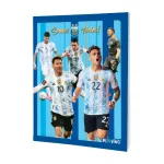 CUADERNO 16X21 TAPA FLEXIBLE AFA SELECCION X 48 HOJAS MOOVING