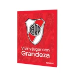 CUADERNO 16X21 TAPA FLEXIBLE RIVER PLATE X 48 HOJAS - Imagen 7