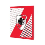 CUADERNO 16X21 TAPA FLEXIBLE RIVER PLATE X 48 HOJAS - Imagen 9