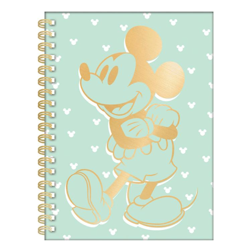 140170 CUADERNO 16X21 TAPA DURA ESPIRAL MICKEY MOUSE X 80 HOJAS - Imagen 1
