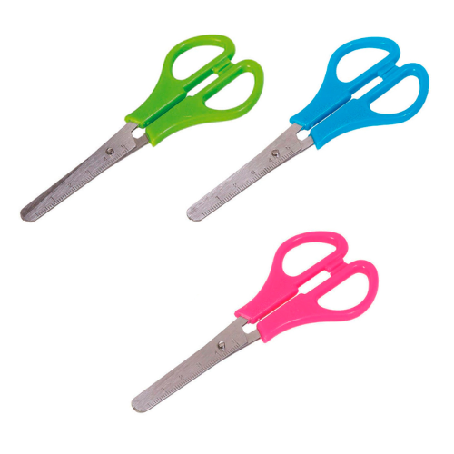 140210 TIJERA 13 CM X UNIDAD EN POTES OLAMI - Imagen 1
