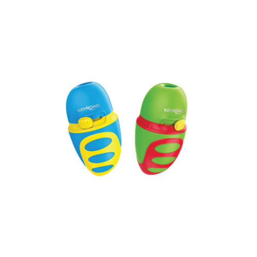 SACAPUNTA PLASTICO DUO SHARPY REGULABLE X UNIDAD  OLAMI