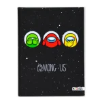 CUADERNO 16X21 TAPA DURA AMONG US X 48 HOJAS