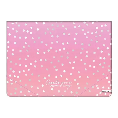 141880 CARPETA OFICIO DOBLE 3 SOLAPAS PASTEL - Imagen 1