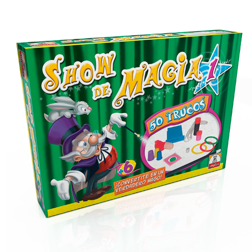 142298 JUEGOS DE MAGIA 50 VERDE - Imagen 1