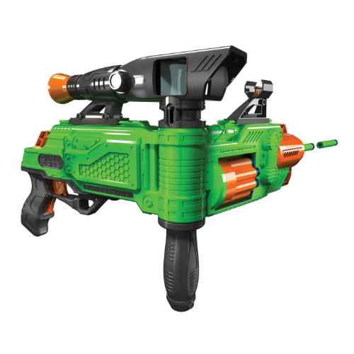 143995 PISTOLA CORNERFIRE MOTORIZED CORNERSHOT DART ZONE DSC - Imagen 1