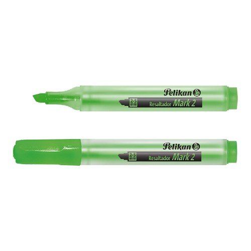 145288 RESALTADOR MARK2 VERDE X UNIDAD PELIKAN - Imagen 1