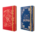 CUADERNO 14.8X21 NOTES TAPA DURA HARRY POTTER X 80 HOJAS RAYADAS MOOVING
