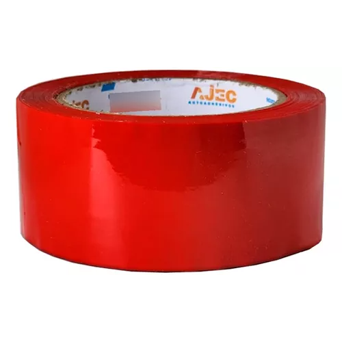 145825 CINTA ADHESIVA ROJO 48 MM X 100 MTS AJEC - Imagen 1
