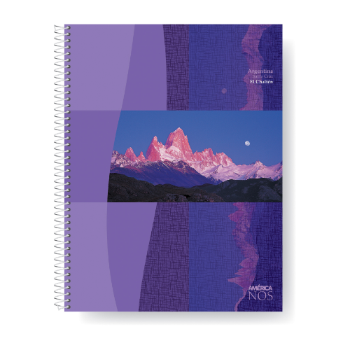 CUADERNO 29.7 CON ESPIRAL NOS X 80 HOJAS RAYADAS AMERICA
