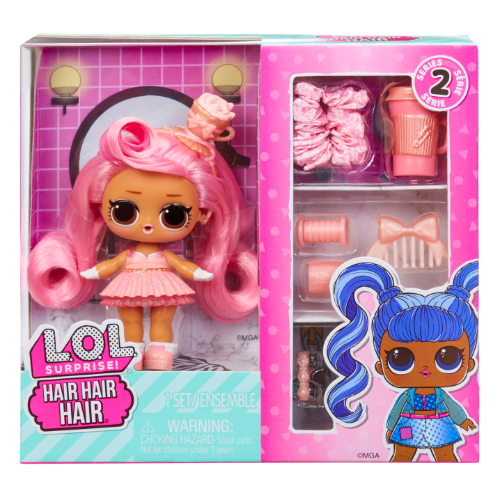 146572 MUÑECA LOL SURPRISE HAIR CON EXHIBIDOR DSC - Imagen 1