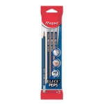 LAPIZ NEGRO CON GOMA HB NAVY BLISTER X 3 - Imagen 2