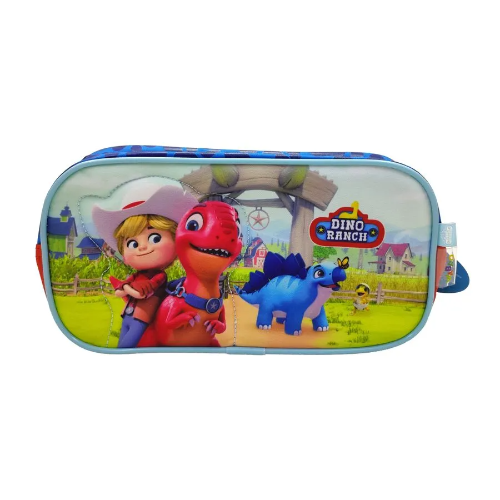 146888 CARTUCHERA DINO RANCH JON BLITZ SIMPLE DSC - Imagen 1