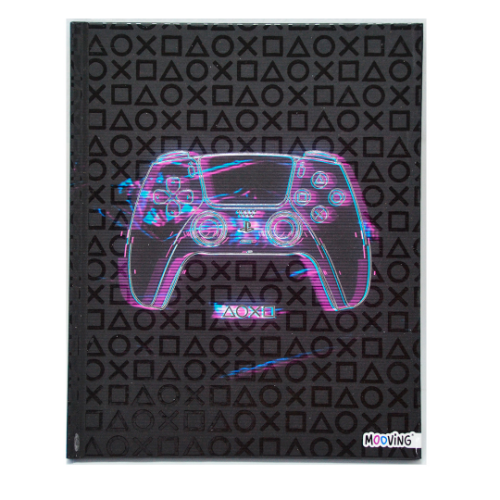 146907 CUADERNO 19.5X24 TAPA DURA COSIDO PLAYSTATION X 48 HOJAS - Imagen 1