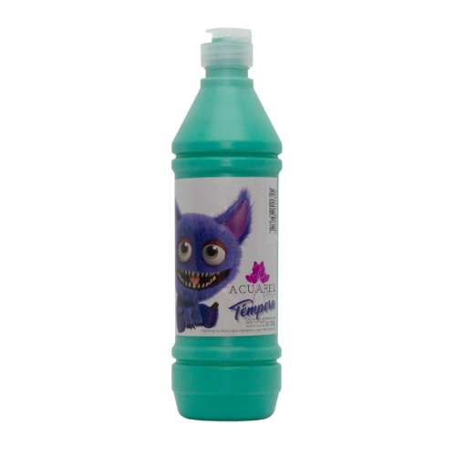 147136 TEMPERA BOTELLA CELESTE 600 GR X UNIDAD ACUAREL - Imagen 1