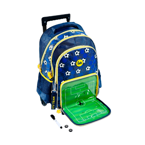 147214 MOCHILA CARRO 18 PULGADAS VARON PLAY FOOTY - Imagen 1