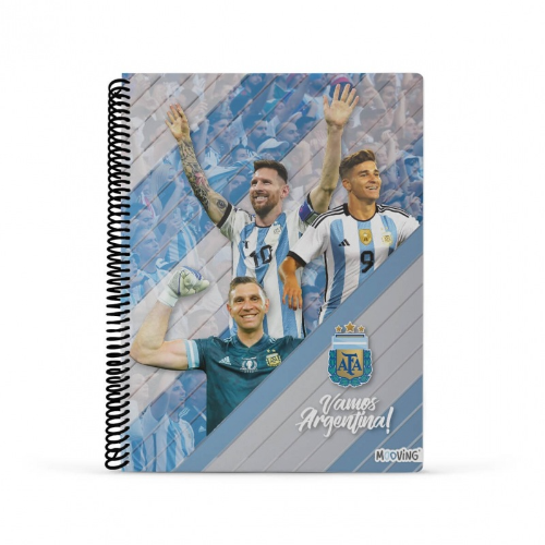 147516 CUADERNO UNIVERSITARIO AFA SELECCION X 80 HOJAS RAYADAS - Imagen 1