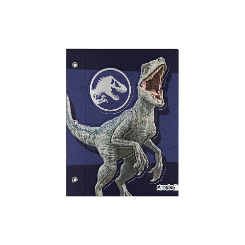 147523 CARPETA N°3 CON CORDON JURASSIC WORLD - Imagen 1