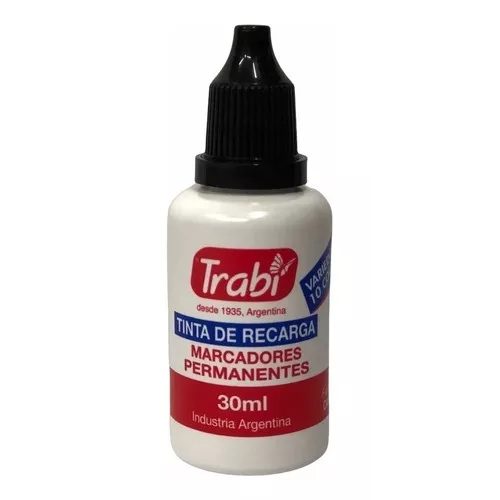 147950 TINTA PARA MARCADOR PERMANENTE NEGRO X 30 ML X UNIDAD - Imagen 1