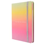 CUADERNO 14.8X21 TAPA DURA RAINBOW LISO X 96 HOJAS MOOVING