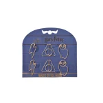 BROCHE CLIP CON FORMAS X 6 UNID HARRY POTTER - Imagen 2