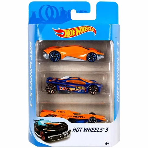 150106 AUTO X 3 UNIDADES SURTIDO -MATTEL 6614 - Imagen 1
