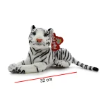 PELUCHE TIGRE BLANCO ECHADO 32