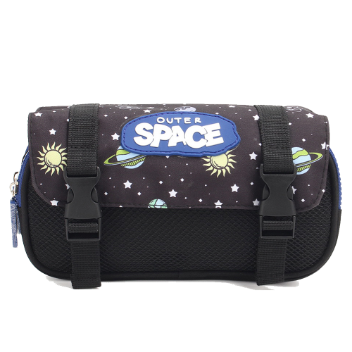 152382 CARTUCHERA CON ESTAMPA DEL ESPACIO - Imagen 1
