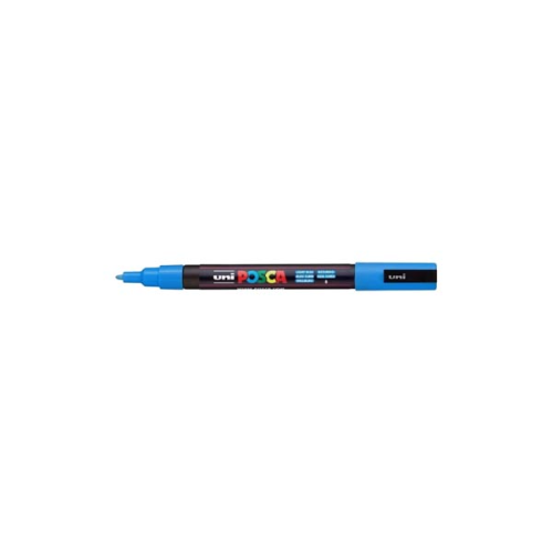 153137 MARCADOR 3MM PUNTA MEDIANA CELESTE - Imagen 1