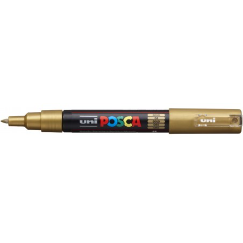 153140 MARCADOR 3MM PUNTA MEDIANA ORO - Imagen 1