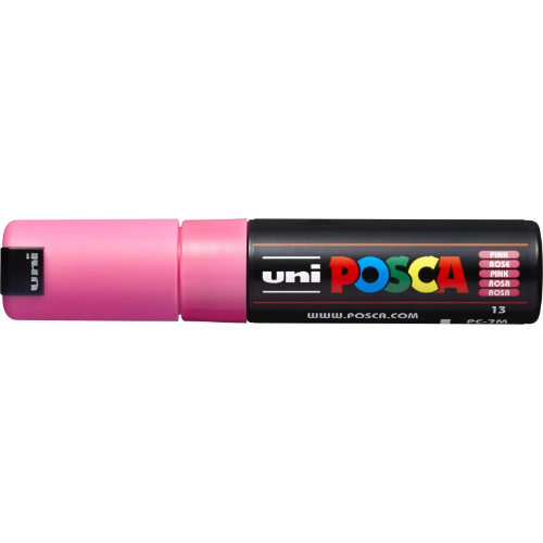 153158 MARCADOR 7MM PUNTA GRUESA ROSA - Imagen 1