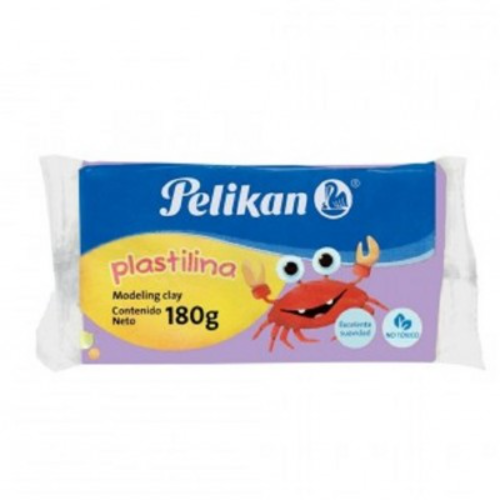 153231 PLASTILINA COLOR LAVANDA X 180 GR X UNIDAD PELIKAN - Imagen 1