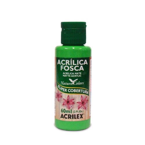 ACRILICO MATE X 60 ML VERDE HOJA ACRILEX
