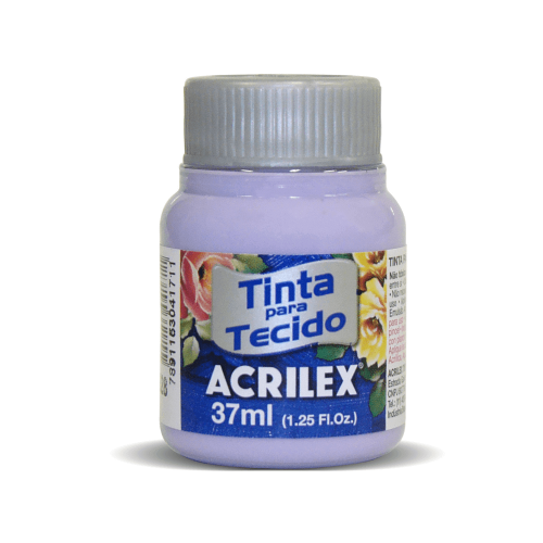 PINTURA TELA X 37 ML MATE LILA ACRILEX