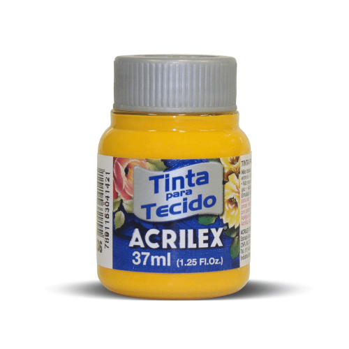 PINTURA TELA X 37 ML MATE AMARILLO CADMIO ACRILEX