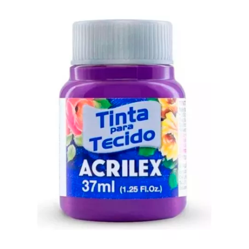 PINTURA TELA X 37 ML MATE VIOLETA COBALTO ACRILEX