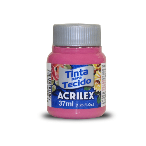PINTURA TELA X 37 ML MATE ROSA OSCURO ACRILEX
