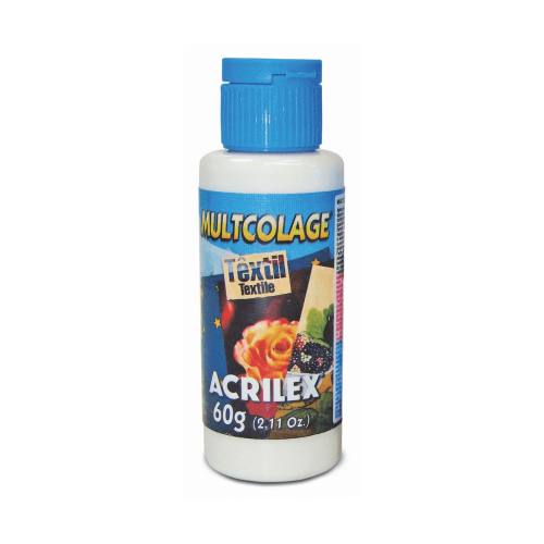 MULTICOLAGE TEXTIL X 60 GR INCOLORO ACRILEX