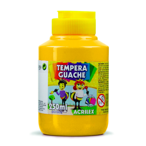 TEMPERA AMARILLO OCRE X 250 ML ACRILEX