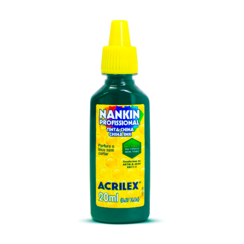 TINTA CHINA X 20 ML VERDE BANDERA ACRILEX