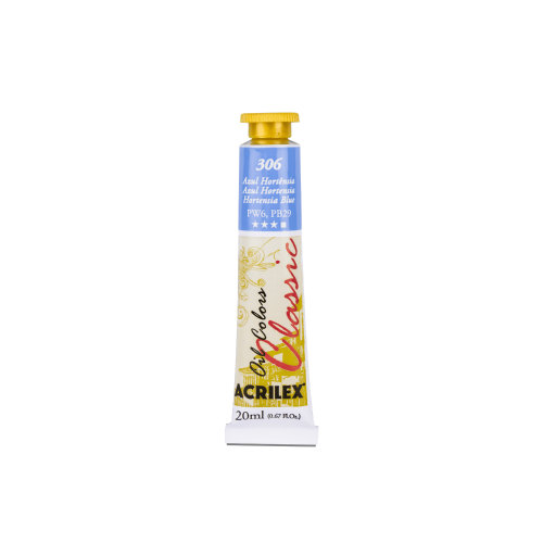 OLEOS CLASICOS X 20 ML AZUL HORTENSIA ACRILEX