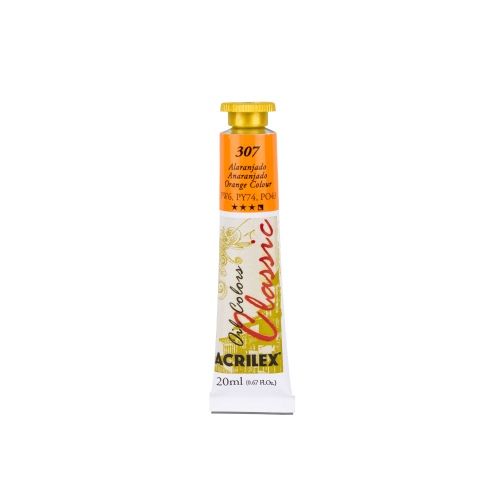 OLEOS CLASICOS X 20 ML ANARANJADO ACRILEX