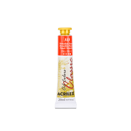 OLEOS CLASICOS X 20 ML BERMOLLÓN FRANCÉS ACRILEX