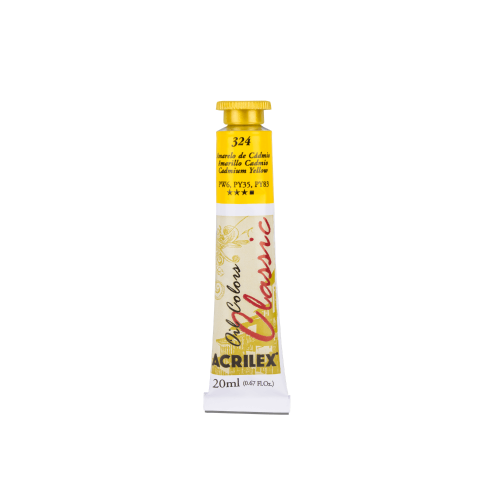 OLEOS CLASICOS X 20 ML AMARILLO CADMIO ACRILEX