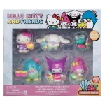 HELLO KITTY PACK CON 6 FIGURAS DE PLASTICO VULCANITA